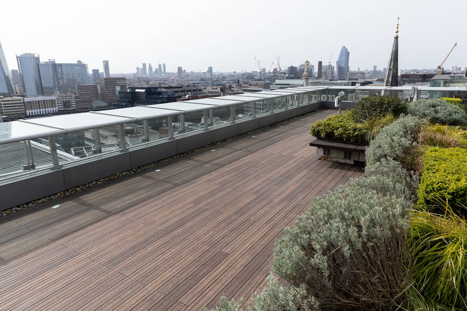 Fenchurch Street: Office Roof terrace